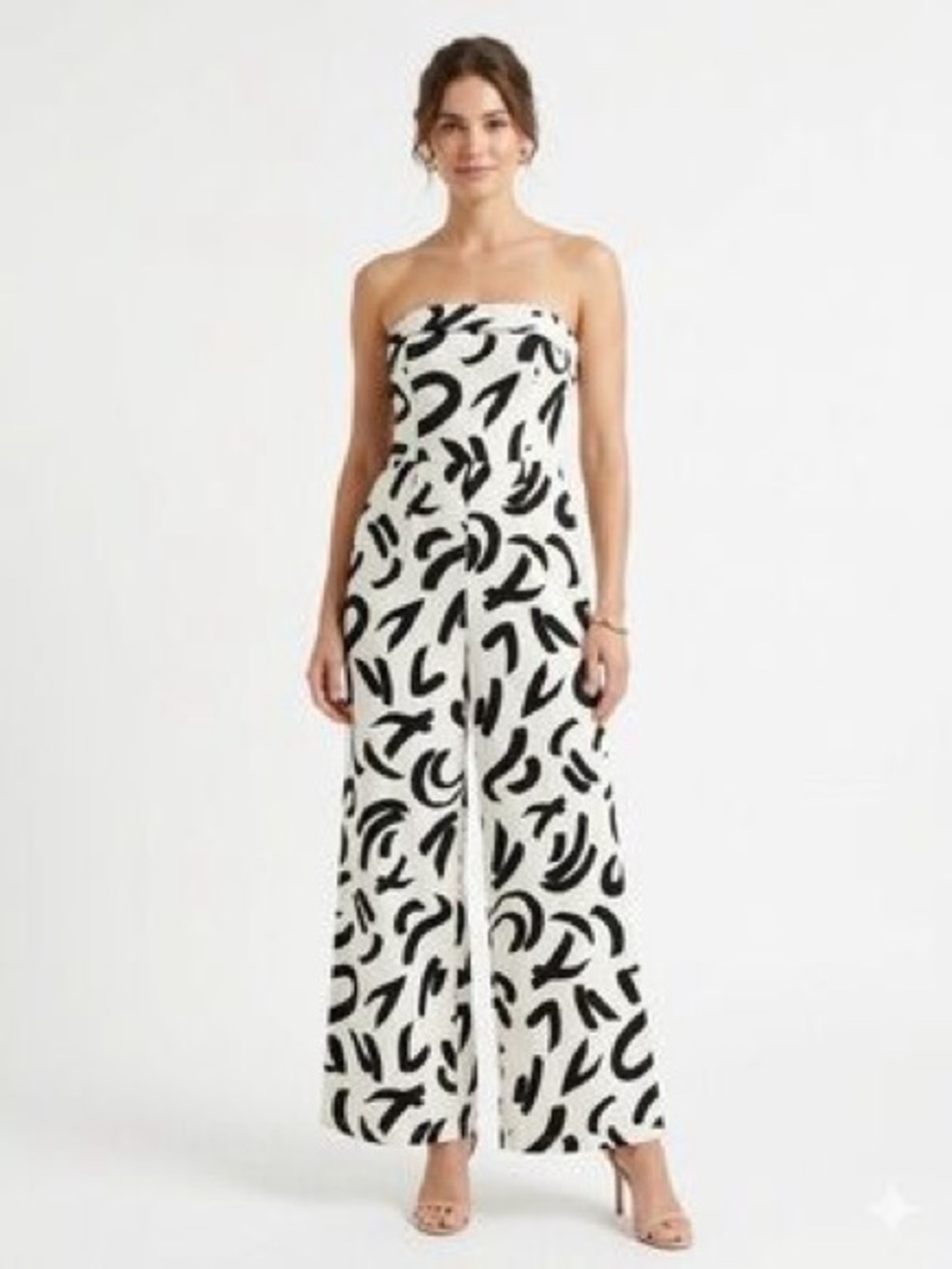 Thirty Thirty Abstract Print Wide-Leg Jumpsuit